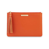 SOPHIA TASSEL POUCH | BURNT ORANGE