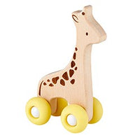 Silicone Wood Toy - Giraffe