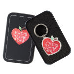 Teaching is a Work of Heart Keyring