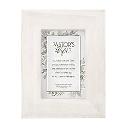 7" x 9" Terra Photo Frame-Pastor's  Wife