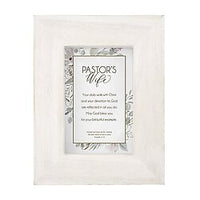 7" x 9" Terra Photo Frame-Pastor's  Wife