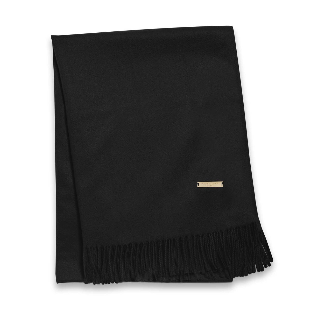 WRAPPED UP IN LOVE BOXED SCARF | BLACK