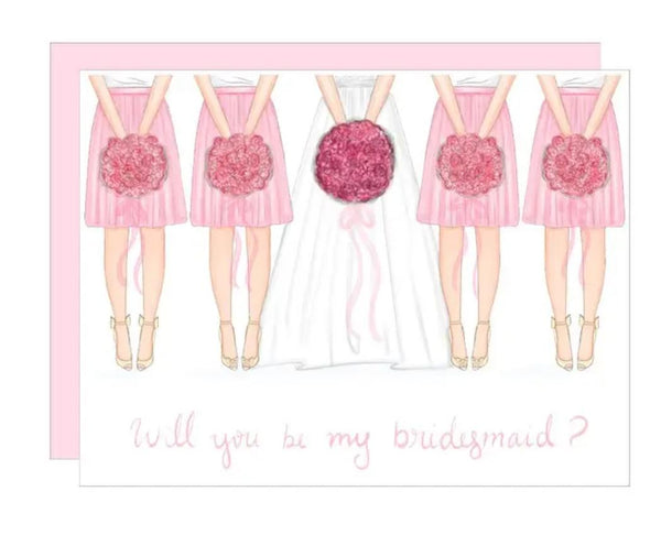 Will you be my bridesmaid? - Dark Skin