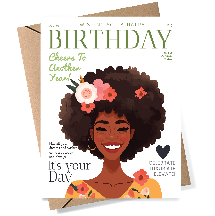 Birthday Girl GREETING CARD