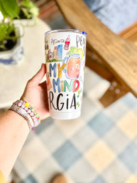 Georgia Tumbler, 20 oz, State designs