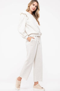 Drawstring Waist Lounge Pants