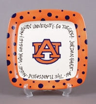 Game Day- Auburn University Ceramic Plate