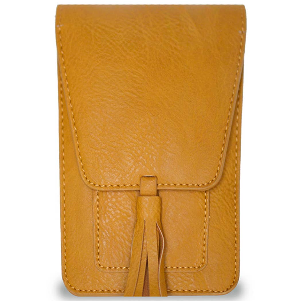Harper Crossbody: Mustard