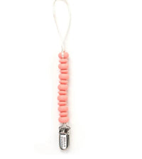 Pink Pacifier Clip