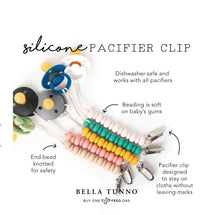 Pink Pacifier Clip