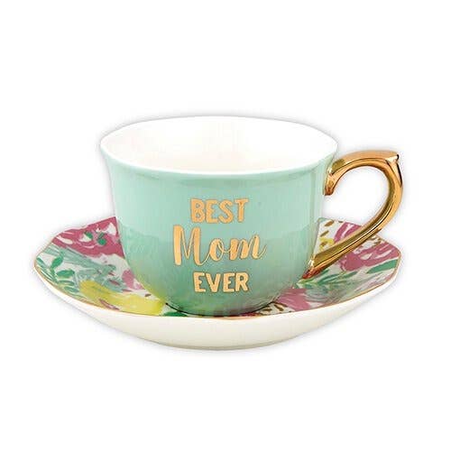 Tea Cup & Saucer Set - Mothers Day