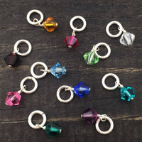 Birthstone Swarovksi Crystal Charms