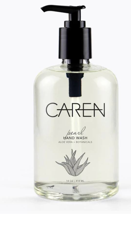 Caren Hand Treatment - Pearl or Seaside- 14  oz Glass Bottle