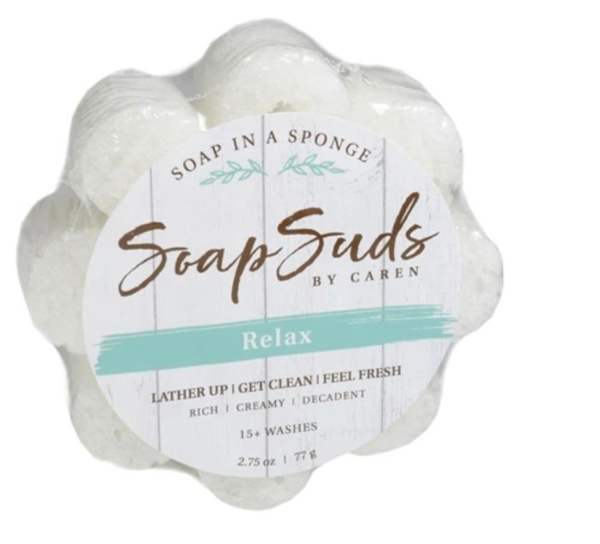 Caren Relax Soap Sudz Sponge