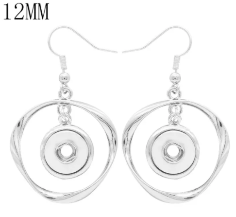Mini-Snap - Hair

 - 12mm - "Floating" Dangle Earrings
