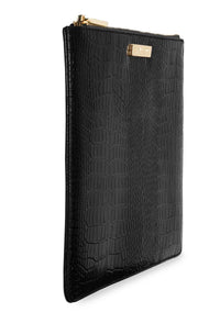 CELINA LUXE CLUTCH | BLACK