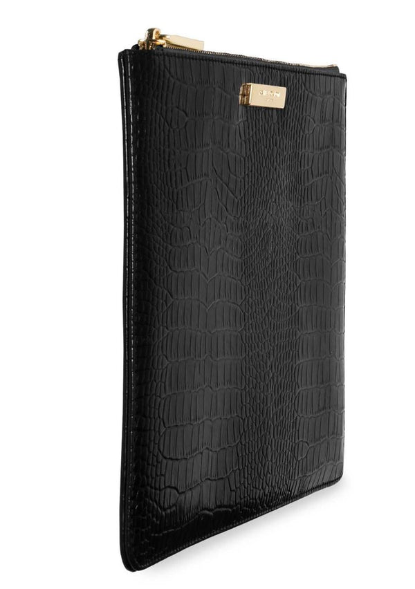 CELINA LUXE CLUTCH | BLACK