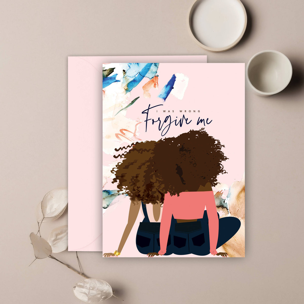 Forgive Me Greeting Card