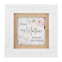 My Mother, My Friend table top plaque