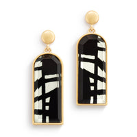 ArtLifting Earrings -Bold Black and White