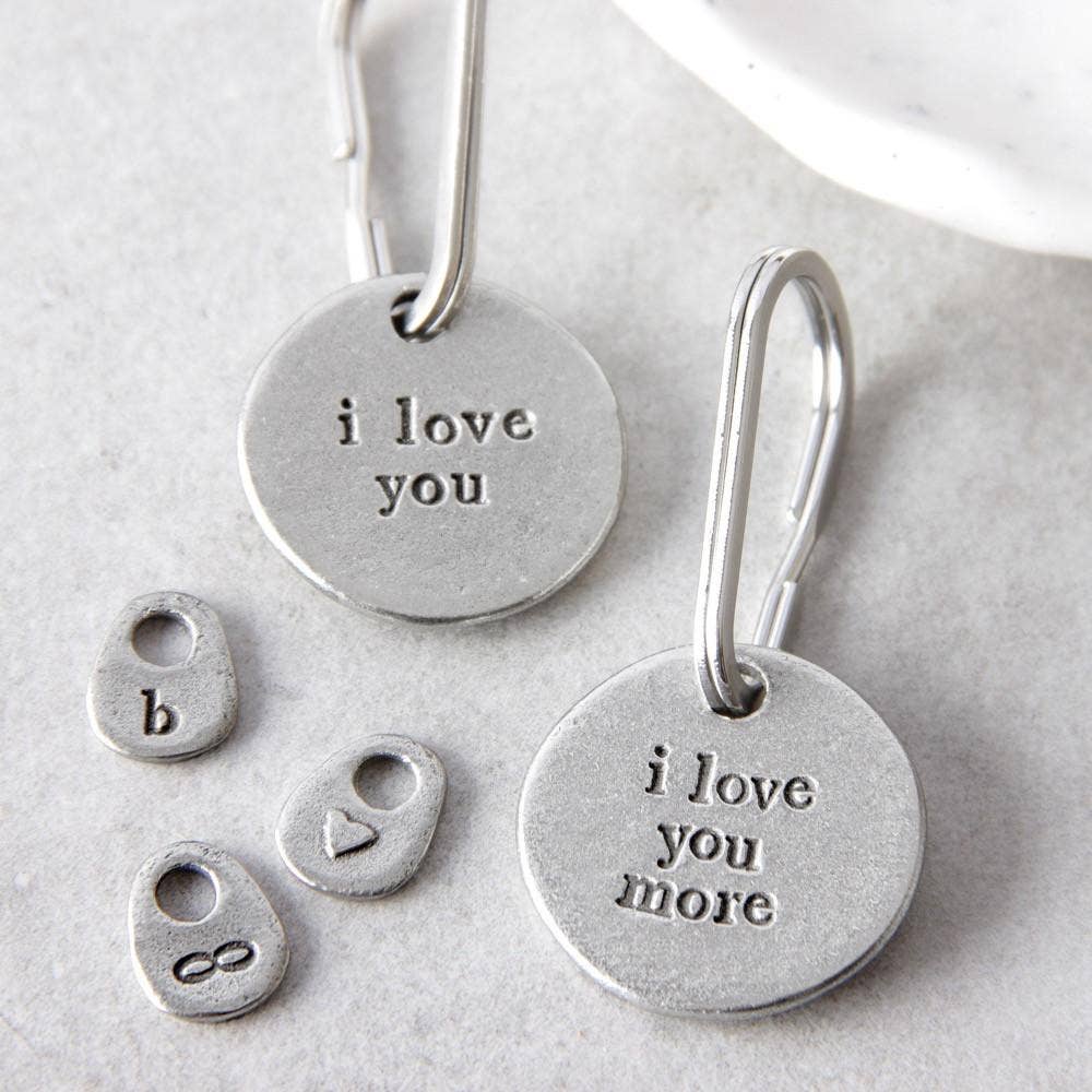 I Love You More Keychain