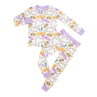 Mardi Gras  Bamboo Pajama Set