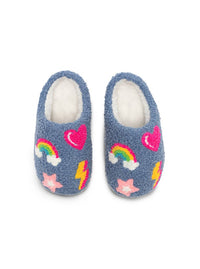 Kids Denim Slippers: BIG KIDS 1-3