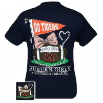 Girlie Girl Originals- Go Tigers Auburn Shirt