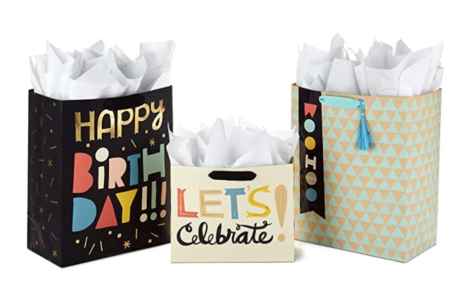 Small, medium & Large  gift bag &  Tissue