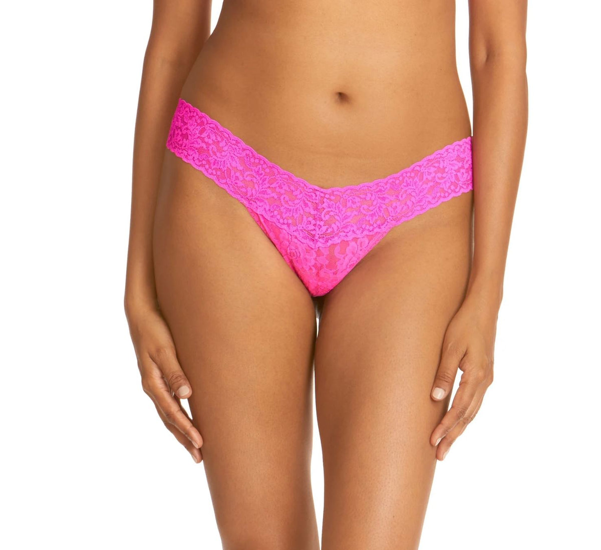 Hanky Panky Lace Low Rise Thong- Various Colors