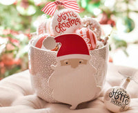 HAPPY EVERYTHING SANTA HO HO HO BROWN SKIN MINI ATTACHMENT