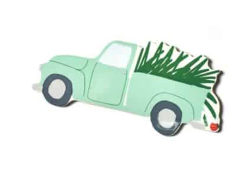 Happy Everything Mini Holiday Green Truck