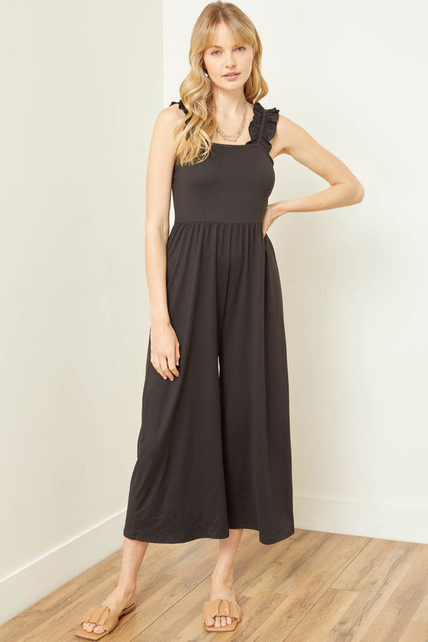 "Jackie" Sleeveless Jumpsuit
