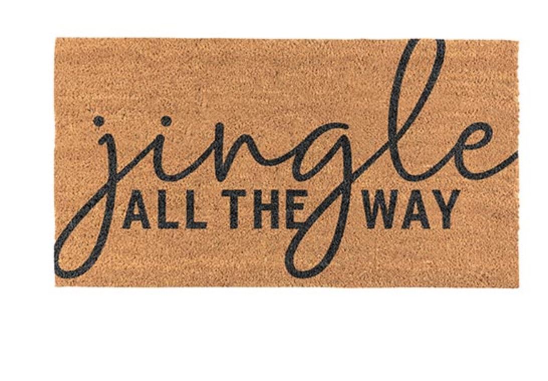 Large Doormat - Jingle all the Way
