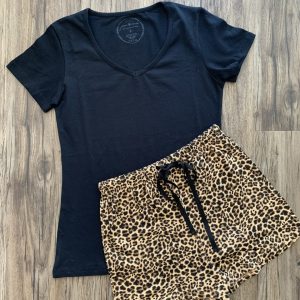 LEOPARD JAMMIE SHORT SETS