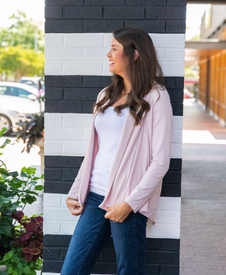 Kathleen Cardigan - Blush