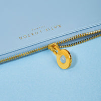 BIRTHSTONE POUCHES   MARCH AQUA CRYSTAL | BLUE