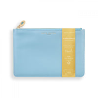 BIRTHSTONE POUCHES   MARCH AQUA CRYSTAL | BLUE