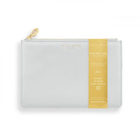 BIRTHSTONE POUCHES  JUNE MOONSTONE | PALE GRAY