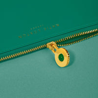 BIRTHSTONE POUCHES  AUGUST AVENTURINE | GREEN