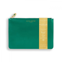 BIRTHSTONE POUCHES  AUGUST AVENTURINE | GREEN