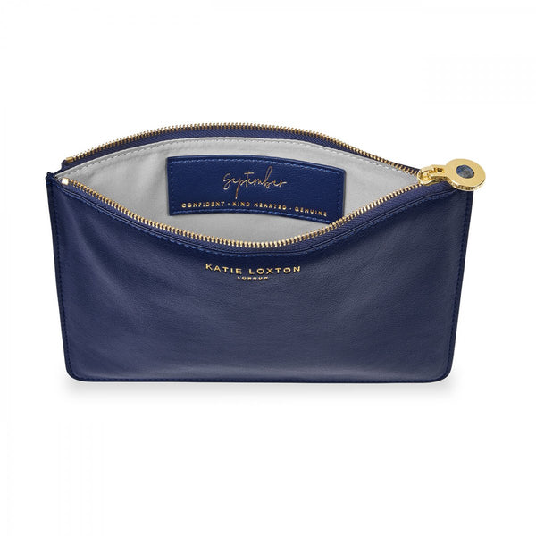 BIRTHSTONE POUCHES  SEPTEMBER LAPIS LAZULI | NAVY