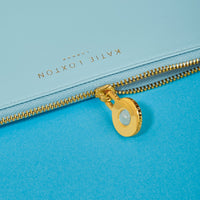 BIRTHSTONE POUCHES  DECEMBER TURQUOISE | DUCK EGG BLUE