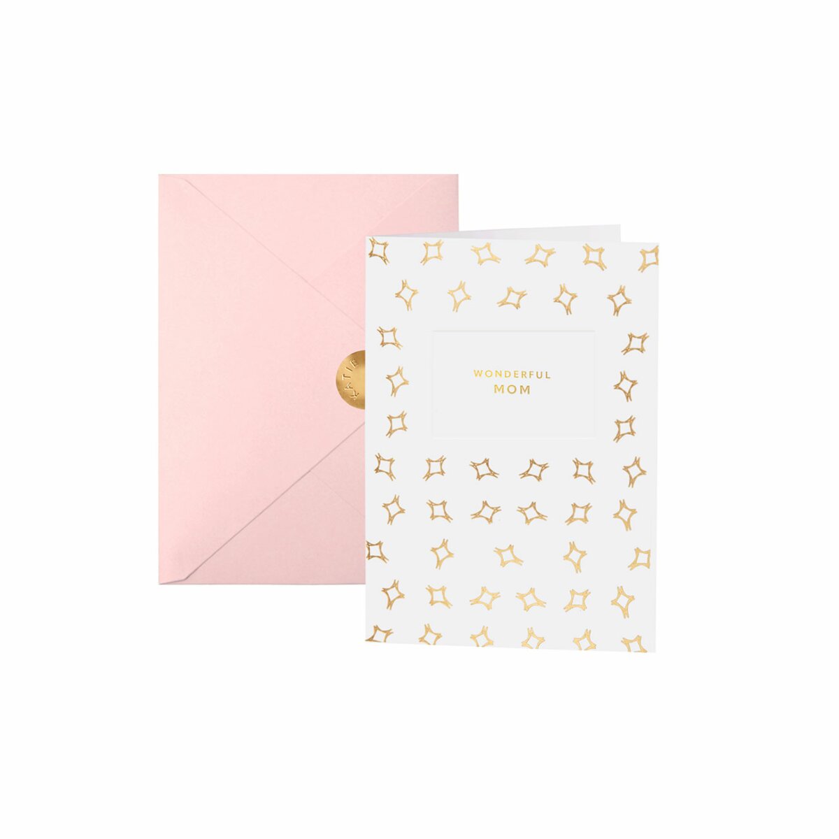 WORDS ARE GOLDEN GREETING CARDS | WONDERFUL MOM