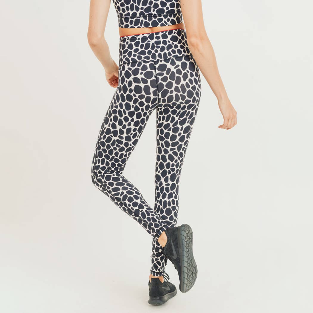 Dark Giraffe Highwaist Leggings