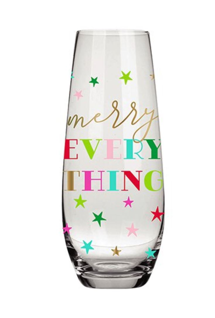 Champagne Glass - Merry Everything