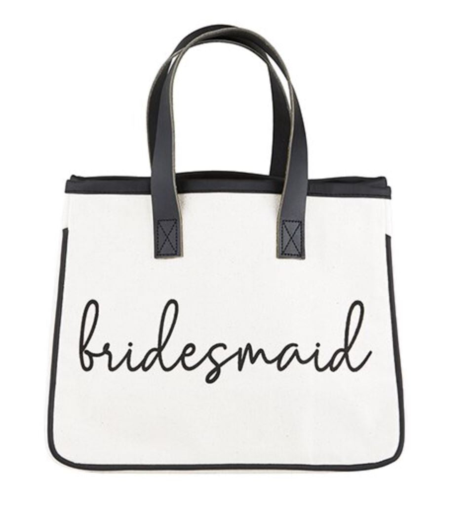 Mini Canvas Tote - Bridesmaid