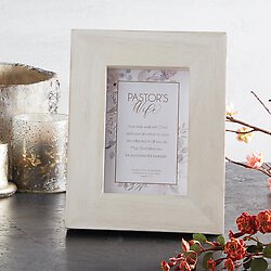 7" x 9" Terra Photo Frame-Pastor's  Wife