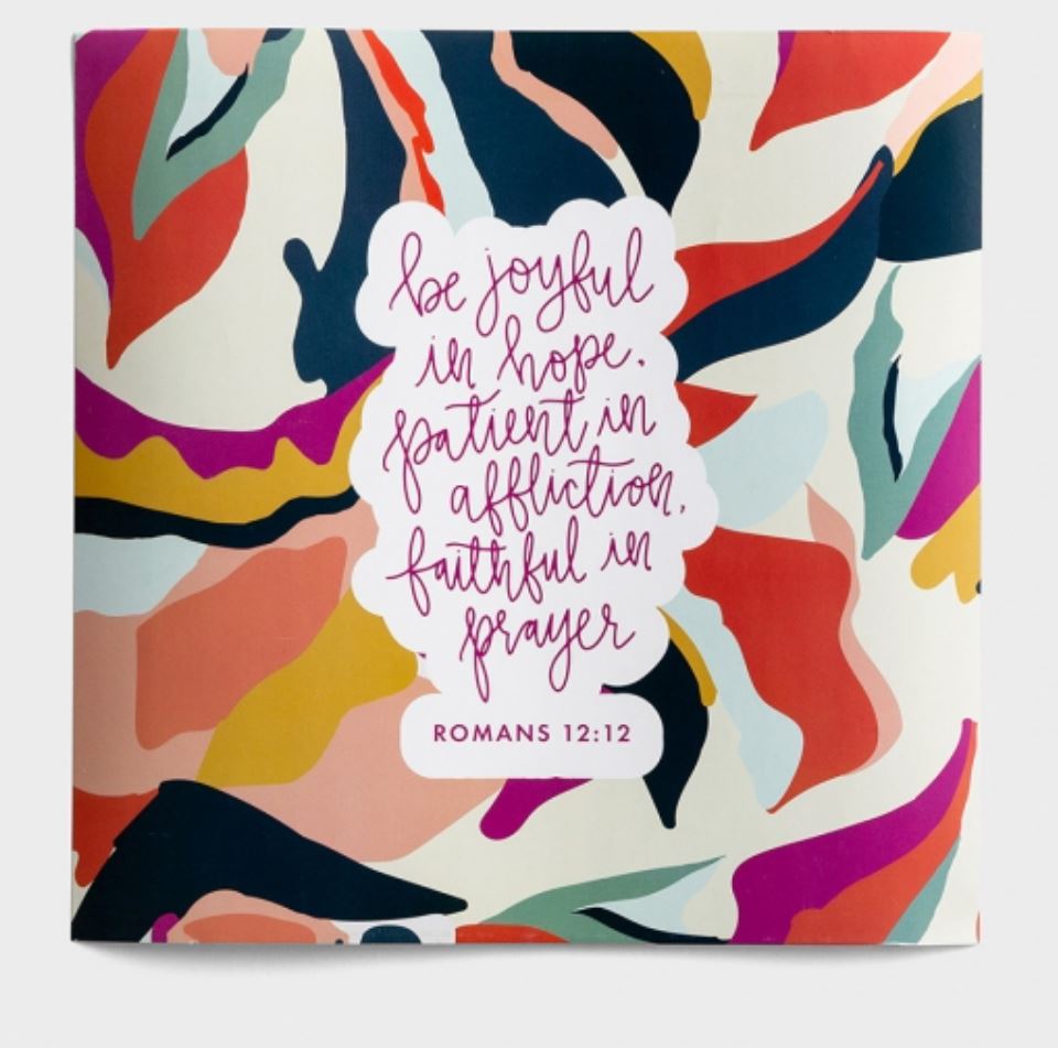 Be Joyful in Hope - Romans 12:12 - Scripture Jigsaw Puzzle