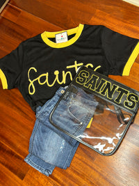 Saints Game Day Clear Bag